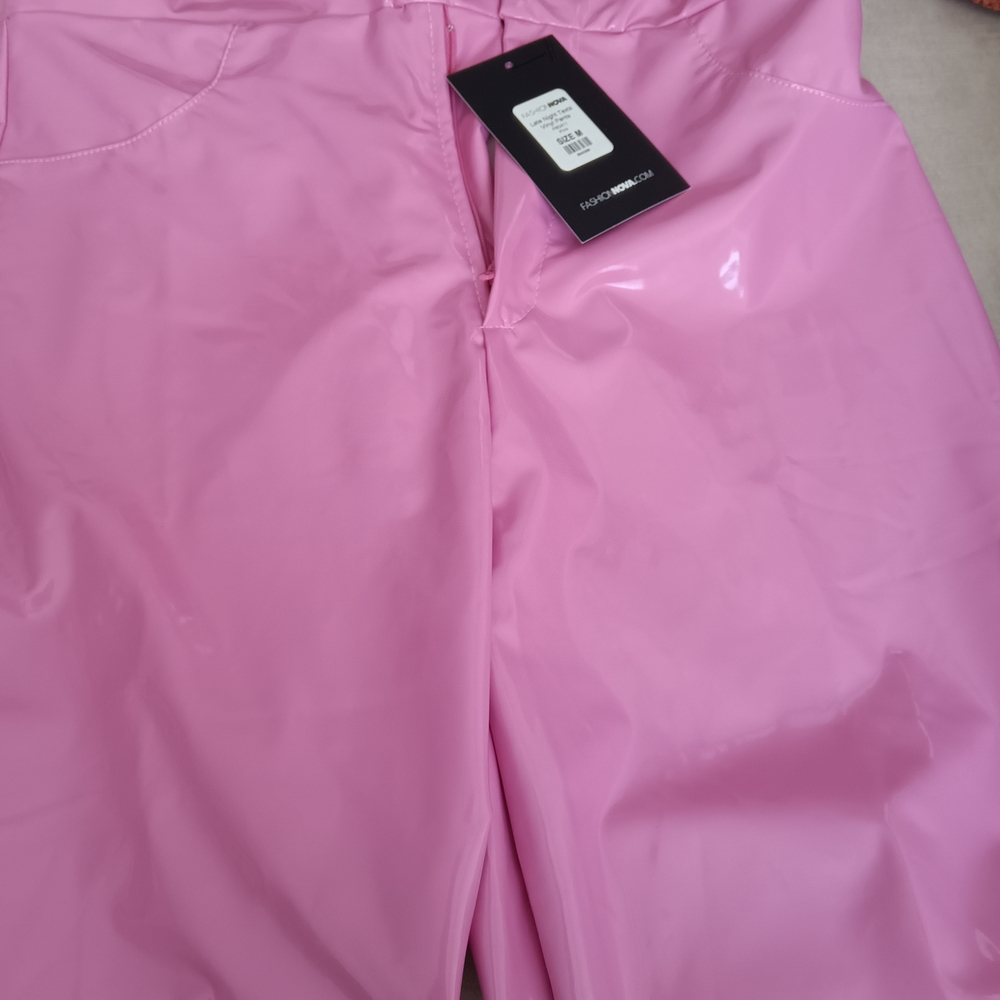 Pink Shiny Pants